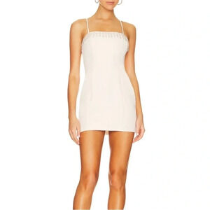 New Majorelle Champagne Aurora Mini Dress Small